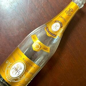 Cristal champagne Luis Roeder 2007 empty bottle in perfect condition 270 Ml